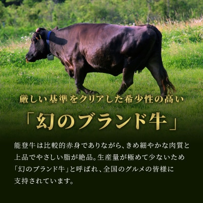 【和牛セレブ】能登牛 牛ロース すき焼き・しゃぶしゃぶ 400g(200g+200g)【配送不可地域：離島】【1556814】