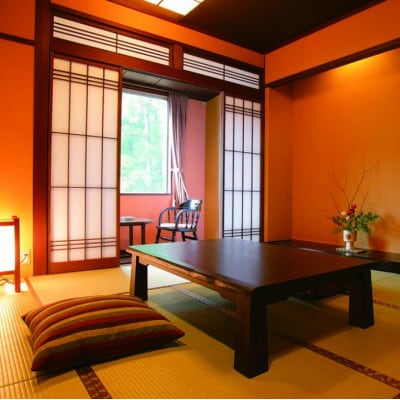 自然派な料理旅館【一里野高原ホテルろあん】1泊2食いろり炭火膳基本プランペア宿泊券【1149505】