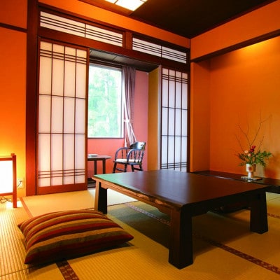 【貸切風呂利用付】デイユース5時間客室休憩&いろり炭火ランチ日帰りプランペア利用券【金沢から1時間】【1347315】