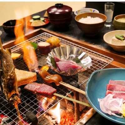 おひとりさま歓迎!平日1名宿泊券自然派な料理旅館一里野高原ホテルろあん1泊2食いろり炭火膳基本プラン【1345240】