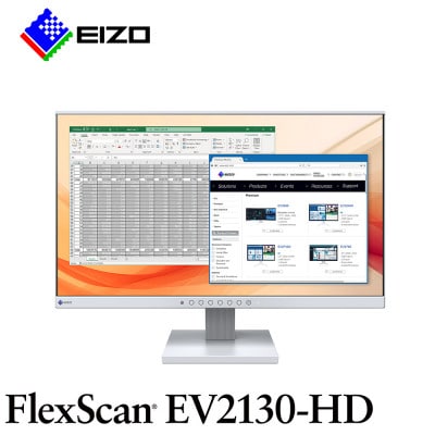 EIZO 21.5型フルHD液晶モニター FlexScan EV2130-HD セレーングレイ【1555300】