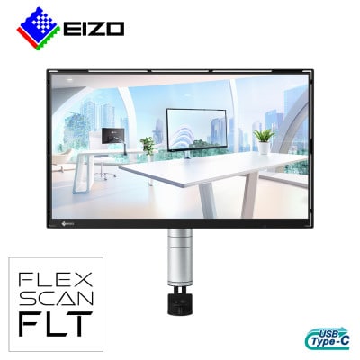 EIZO 消費電力6W、世界最高水準の省電力を実現!23.8型液晶モニターFlexScan FLT【1587614】