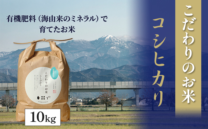 【4カ月連続でお届け】北本農場 「こだわりのお米」 令和6年度産　精米 10kg