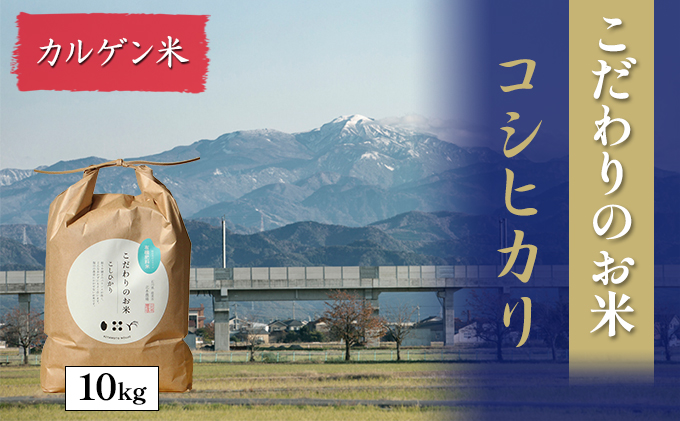 【4カ月連続でお届け】北本農場 「こだわりのお米」 令和6年度産　精米 10kg