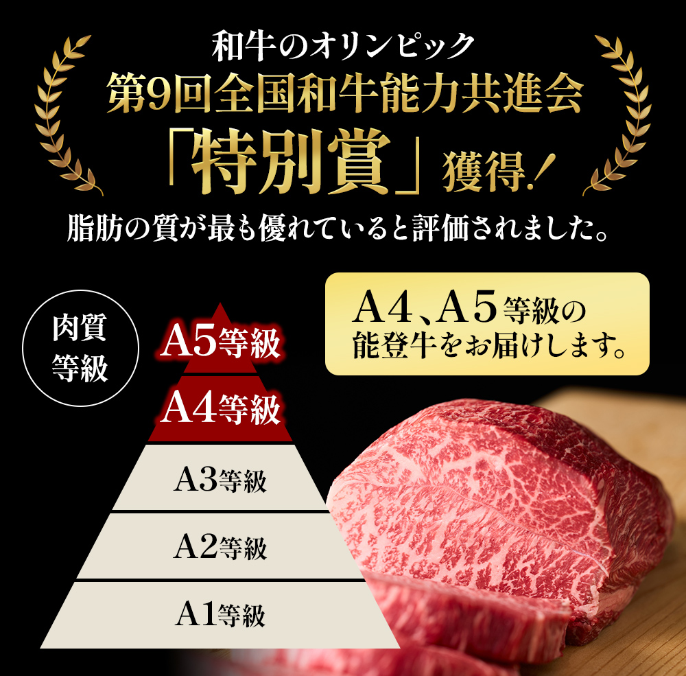 A5・A4ランク　石川県産　黒毛和牛　切り落とし　能登牛 お肉 牛肉 