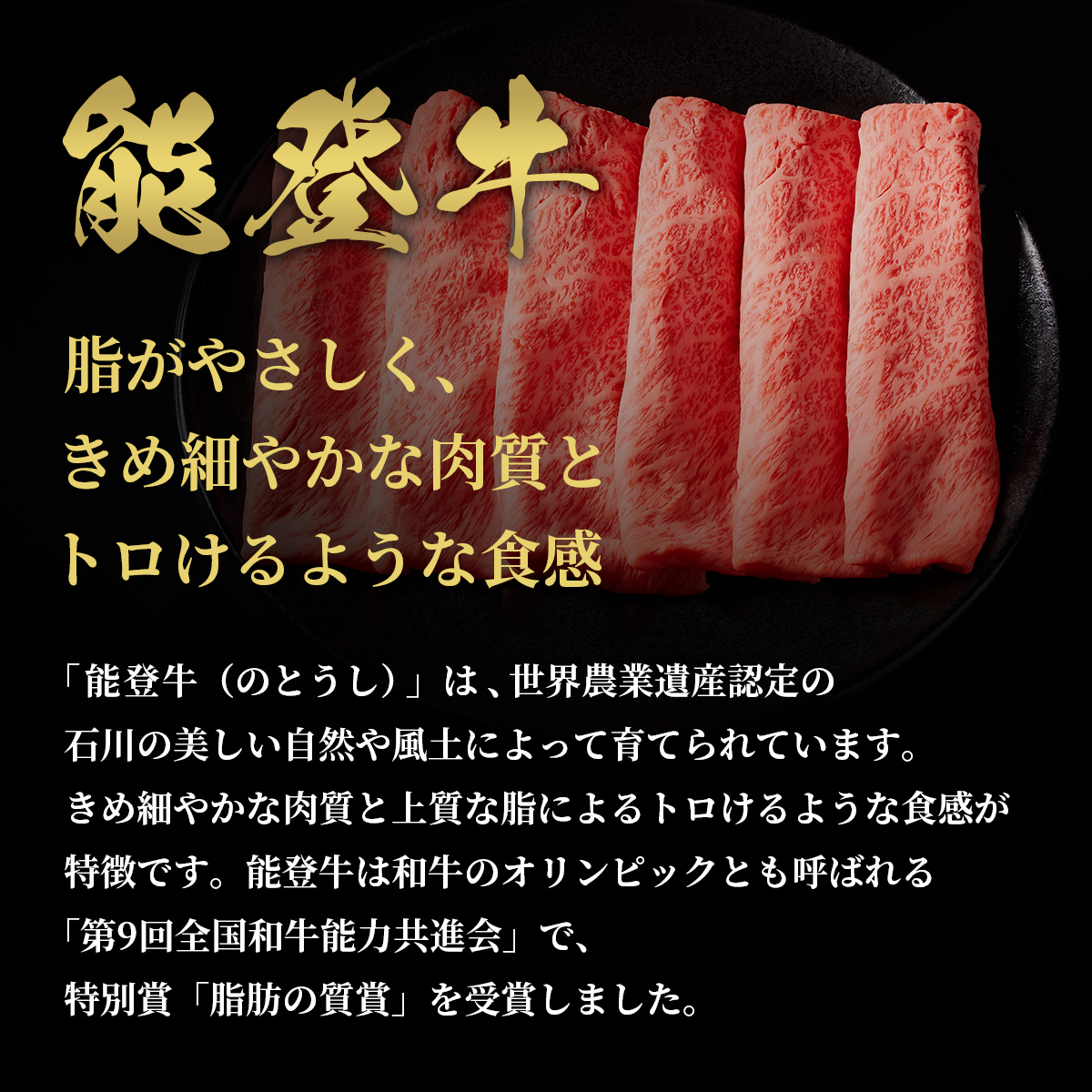 肉【和牛セレブ】能登牛 牛ロース すき焼き・しゃぶしゃぶ 200g ロース 黒毛和牛 霜降り ギフト 石川県 能美市