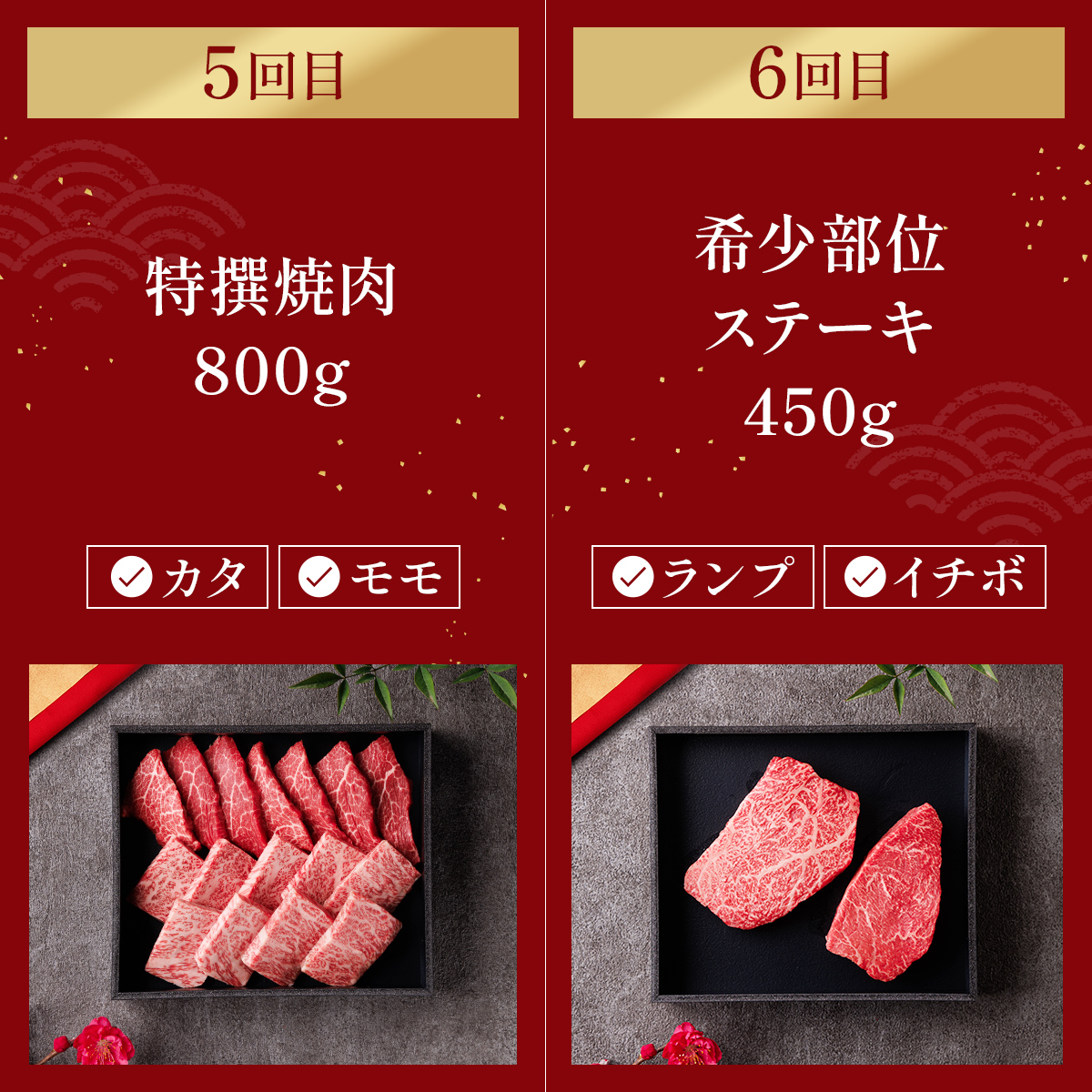 肉【和牛セレブ】能登牛 定期便「ビジネスクラス」全6回 特選 しゃぶしゃぶ すき焼き 焼肉 ステーキ ギフト 石川県 能美市