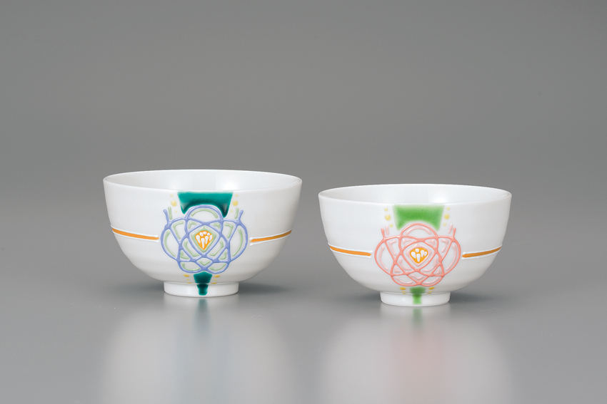 組飯碗　水引梅　相川志保作