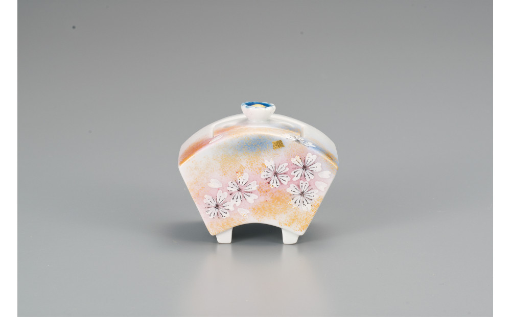 2.5号香炉　花の舞 民芸品 工芸品 雑貨 日用品 インテリア 香り 小物