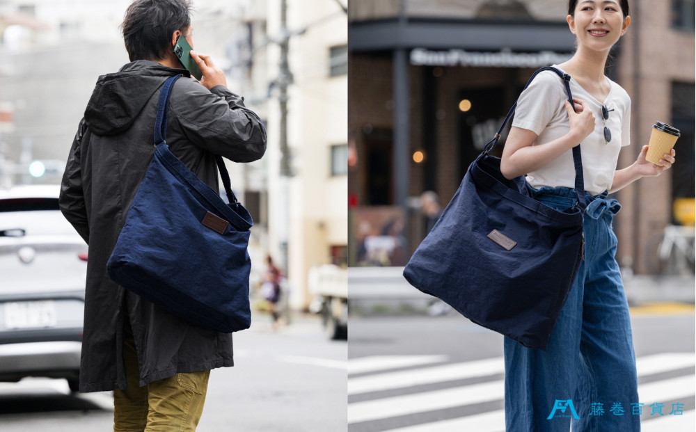 KONBU(R)ナイロン 2WAYバッグ BAGGY PORT 藤巻百貨店限定モデル  鞄 ショルダー バッグ 手提げ ファッション