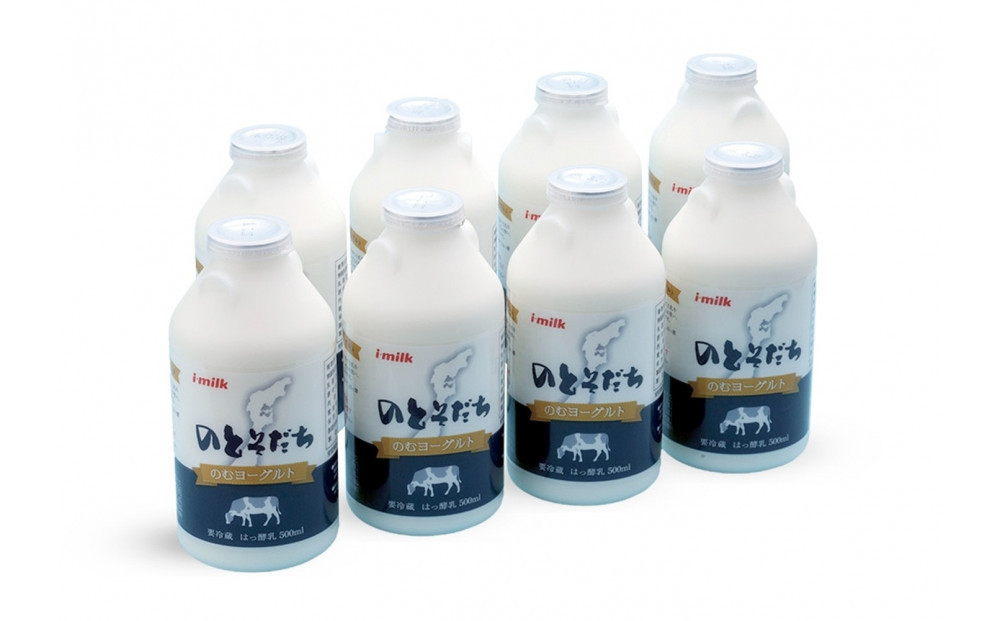 のとそだちのむヨーグルトセット500ml×8本