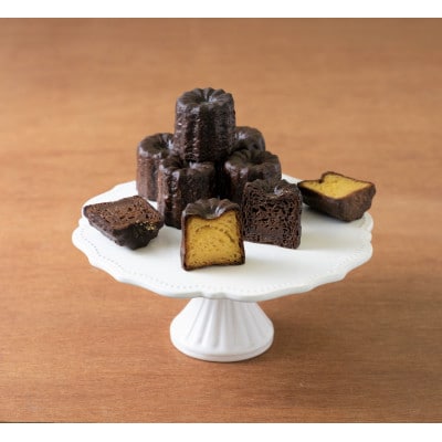 カヌレ2個、カヌレショコラ2個【配送不可地域：離島】【1349521】