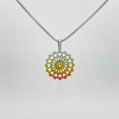 クラフト金澤のチタン製　キュービックジルコニア　ペンダントトップ　ソーニョ2【配送不可地域：沖縄県】【1333751】