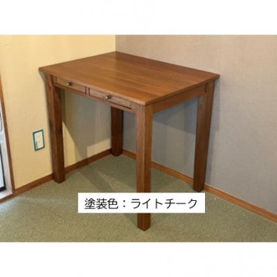 つばきやの学習机W110×D60×H73cm　ライトチーク【1688330】