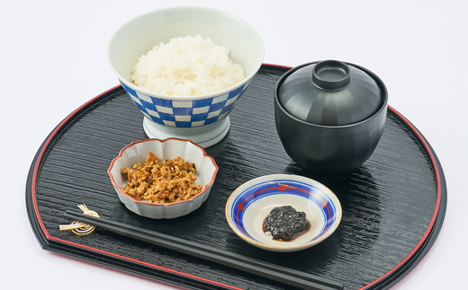 【老舗米屋厳選】ミルキークイーンとだし・佃煮の味くらべごはんのお供セット【1689186】