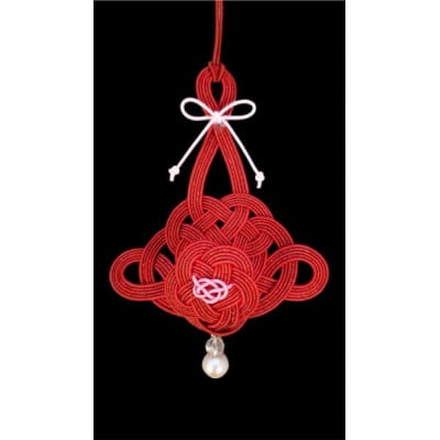 【金沢水引】水引アロマディフューザー　Hang　レッド【配送不可地域：沖縄県】【1676969】