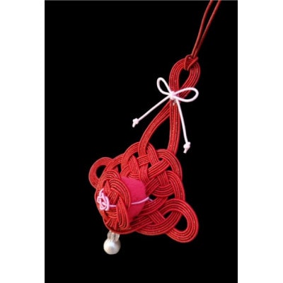 【金沢水引】水引アロマディフューザー　Hang　レッド【配送不可地域：沖縄県】【1676969】