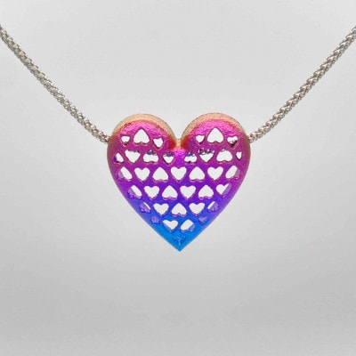 クラフト金澤のチタン製　ペンダントトップ　クオーレ【1333749】