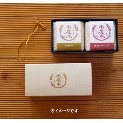 【お米2合真空キューブ】2個入りギフトセット(にじのきらめき2個セット)【1731089】