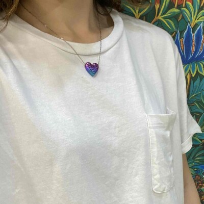 クラフト金澤のチタン製　ペンダントトップ　クオーレ【1333749】