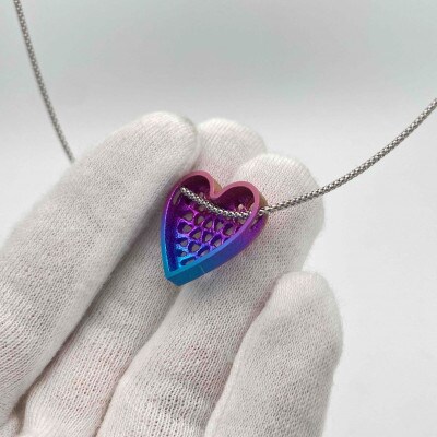 クラフト金澤のチタン製　ペンダントトップ　クオーレ【1333749】