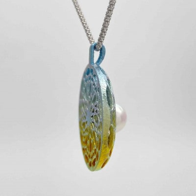 クラフト金澤のチタン製　パールペンダントトップ　フェリチタ【配送不可地域：沖縄県】【1333646】