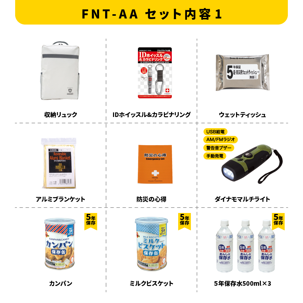 能登のために チャリティー防災30点セット 防災セット 災害対策