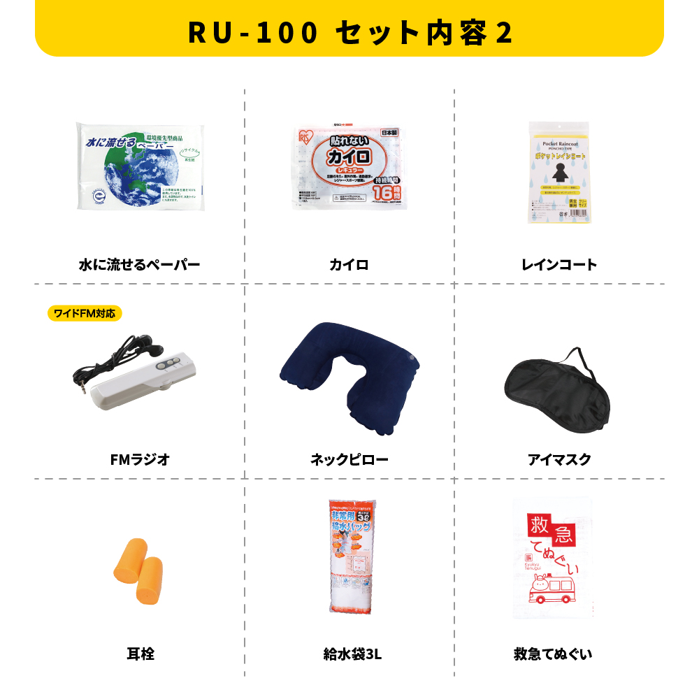 エマージェンシーリュック23点セット 防災セット 災害対策