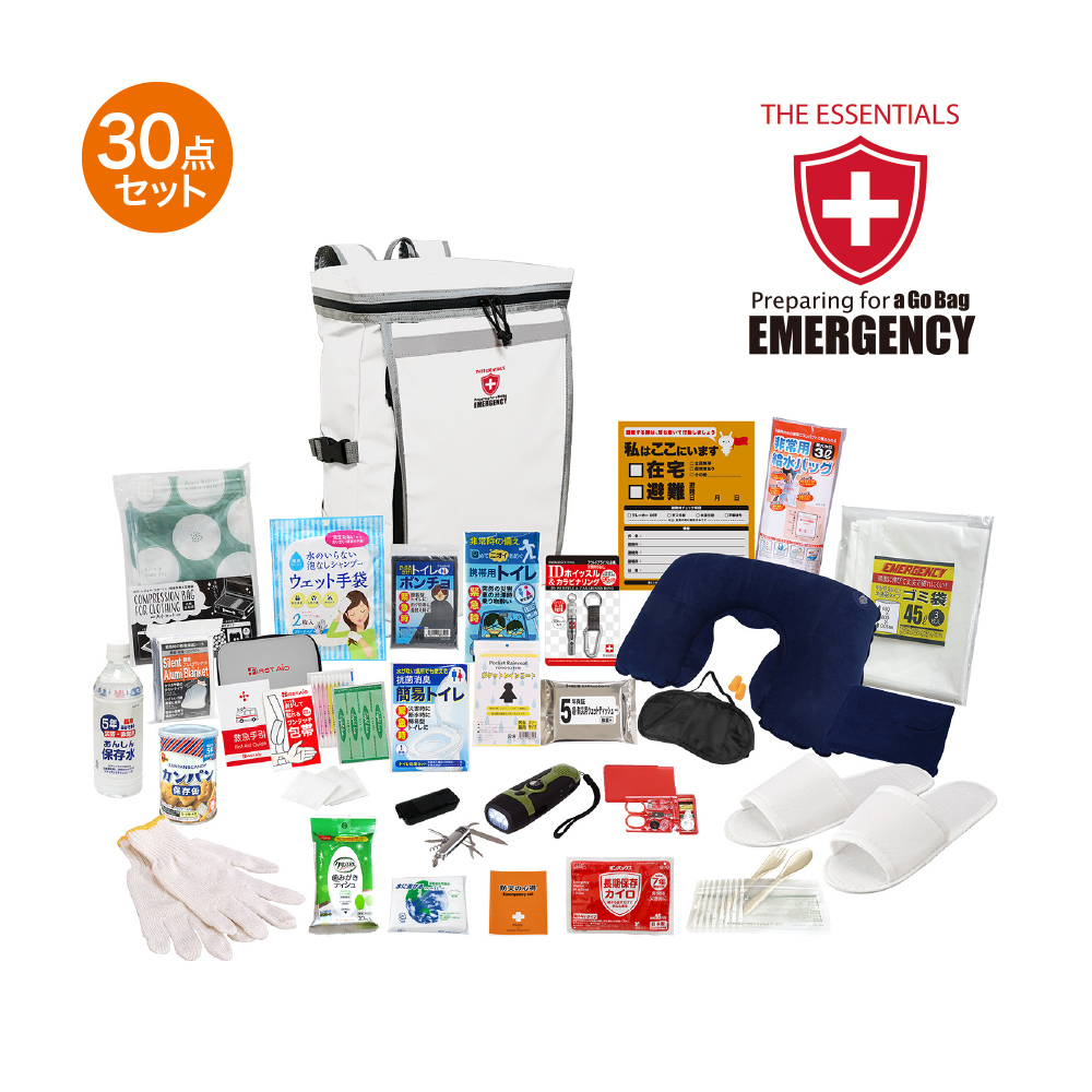 災害対策30点防災セット 災害対策