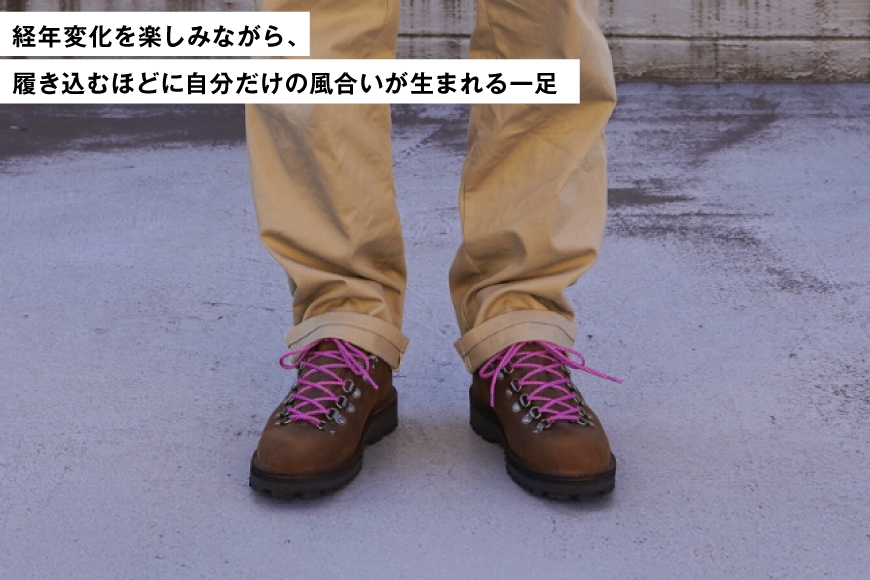DANNER 紳士靴 マウントリッヂ ロー BROWN ブラウン【25.5cm】 [STUMPTOWN渋谷店 石川県 志賀町 sk17jkf70291-3] 靴 くつ レザー 革 軽量 ブラウン