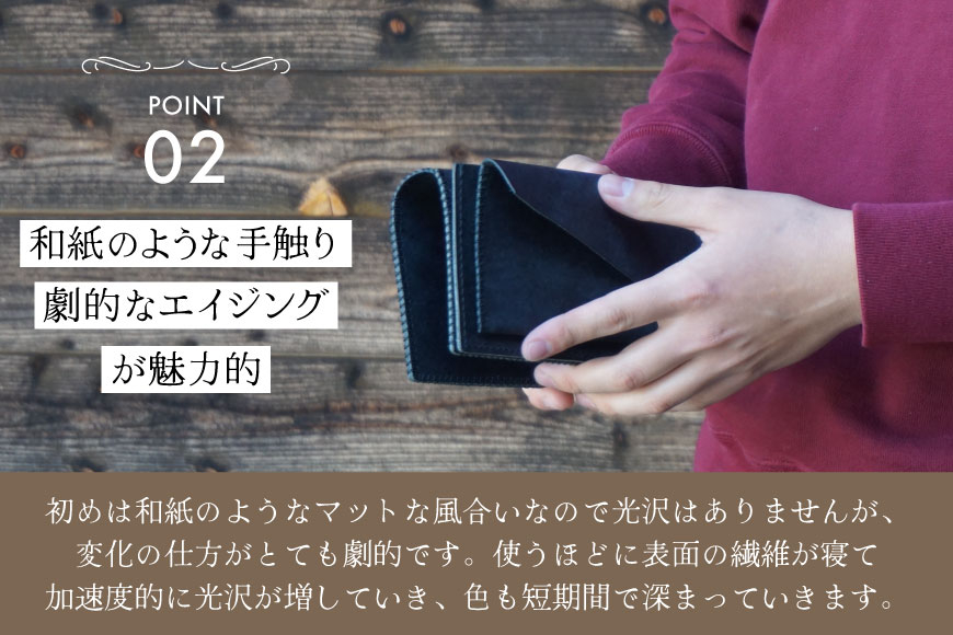 長財布 コインポケットあり イエロー [FUCHA 石川県 志賀町 CJ5014-f] Long Wallet II イタリアンレザー プエブロレザー ハンドメイド 手縫い 革製品 本革