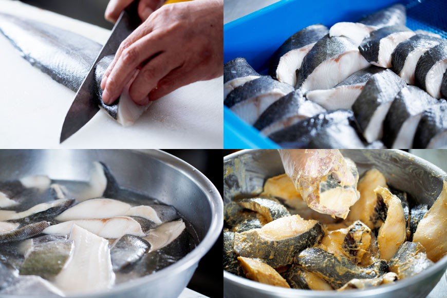 能登仕込み 味噌粕漬 漬け魚4種セット（銀だら・鮭・さば・ぶり） [能西水産 石川県 志賀町 AD4116] 食べ比べ 粕漬け 味噌 魚 セット 焼き魚 銀だら たら おかず 銀鱈 さけ シャケ しゃけ サバ 鯖 さば ぶり ブリ おつまみ 惣菜 小分け