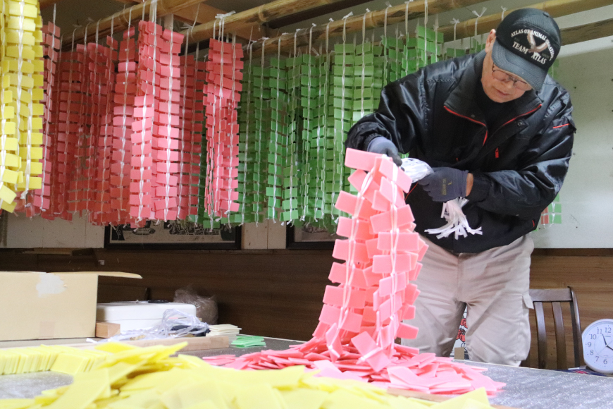 能登志賀かきもち 10袋入1箱 [能登志賀かきもち 石川県 志賀町 AV4107] お菓子 菓子 和菓子 かき餅 柿餅 手づくり