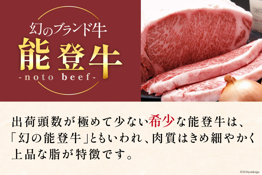 【てらおかの能登牛】サーロイン ステーキ (4〜5等級) 2枚 [てらおか風舎（寺岡畜産） 石川県 志賀町 AA4292] 肉 牛肉 能登牛 ステーキ サーロインステーキ 2枚