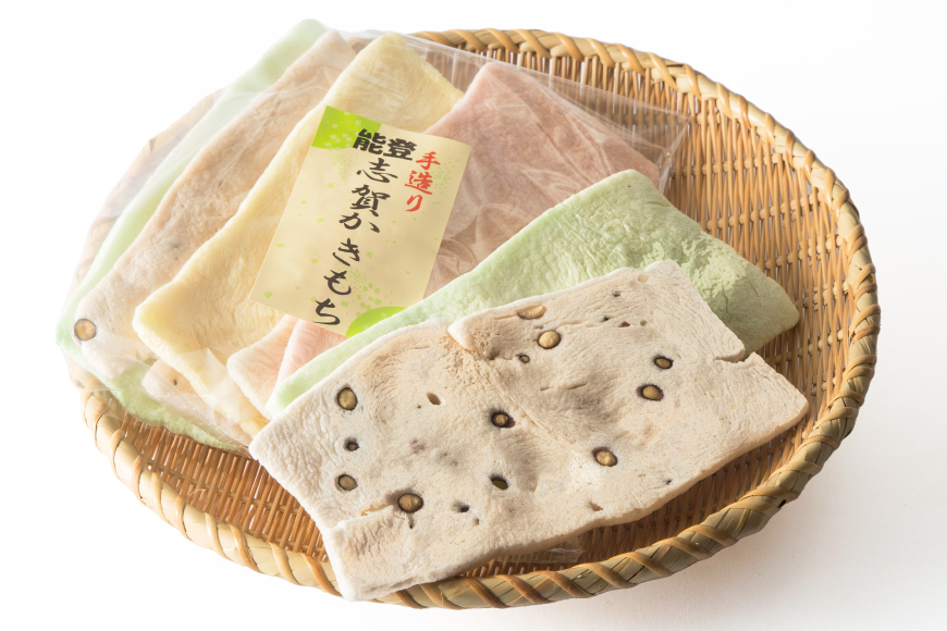 能登志賀かきもち 10袋入1箱 [能登志賀かきもち 石川県 志賀町 AV4107] お菓子 菓子 和菓子 かき餅 柿餅 手づくり