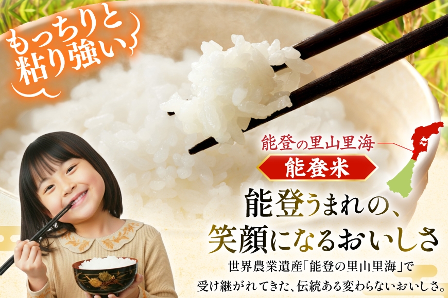 米 定期便 能登米 こしひかり 5kg 3回 計 15kg [中橋商事 石川県 宝達志水町 38601206] コシヒカリ お米 こめ おこめ ごはん ご飯 3ヶ月 ３ヶ月 3か月 ３か月 5キロ ５キロ 白米 精米 能登 石川 石川県産
