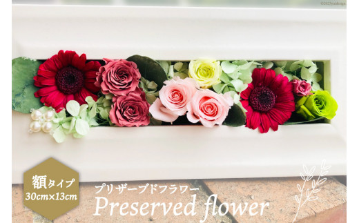 プリザーブドフラワー 額 花 ギフト プレゼント 贈答 母の日 [littleprincess 吉井圭香 石川県 宝達志水町 38600026]