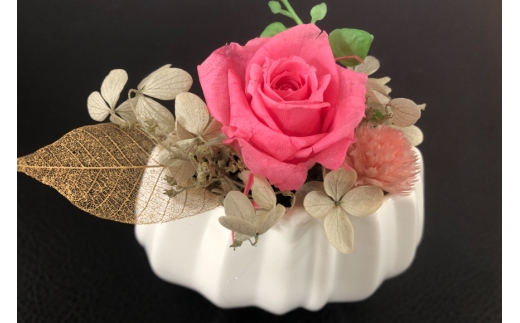 花 プリザーブドフラワー アレンジ スモール ばら1輪 紫陽花 など [littleprincess 石川県 宝達志水町 38601339] お花 プリザーブド フラワー ギフト インテリア 観賞用 小物 お花 花束 長期保存 バラ 薔薇 あじさい