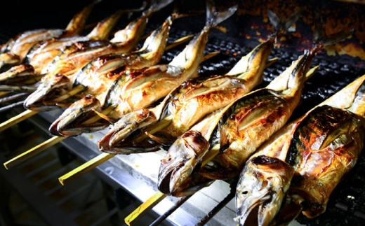 ノルウェー産 冷凍 浜焼き鯖 4本 / サバ 鯖 さば 小浜市 / 小浜海産物 【配送不可地域：北海道・沖縄・離島】 [BFAA133]