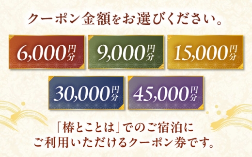 椿とことは 〜岩盤浴と露天風呂のある重伝建の一棟貸し町家〜 宿泊券 9,000円分 / 旅行 チケット 町家 小浜市 / 椿とことは [BFEI002]