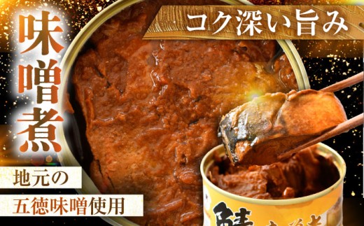 鯖缶詰 12缶 詰め合わせD 180g×12缶 本醸造醤油仕立て 生姜 味噌煮 / サバ缶 鯖缶 さば缶 鯖 サバ さば 小浜市 / 福井缶詰 [BFAB059]