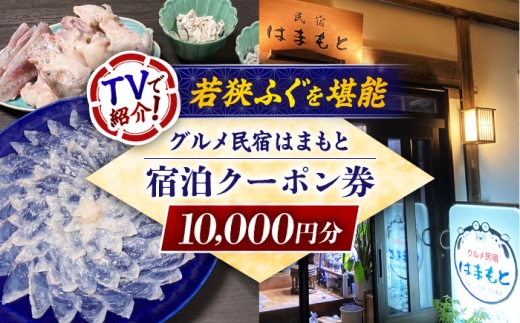 【TVで紹介されました】グルメ民宿はまもと　宿泊クーポン券１万円分 / 旅サラダ 11/30 放送 [BFDE001]