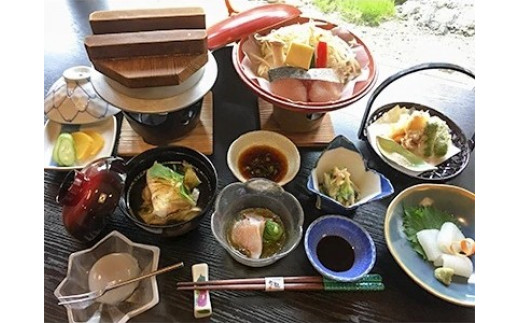 【ペア宿泊券】若狭の旬コース(1泊2食付) [BFBZ002]