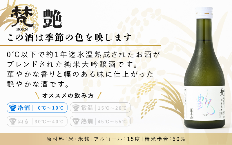 世界に誇る日本酒！梵4種セット　6本セット