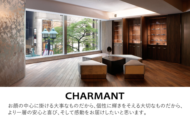 CHARMANT リーディンググラス AQ22531 シルバー　度数 +2.00