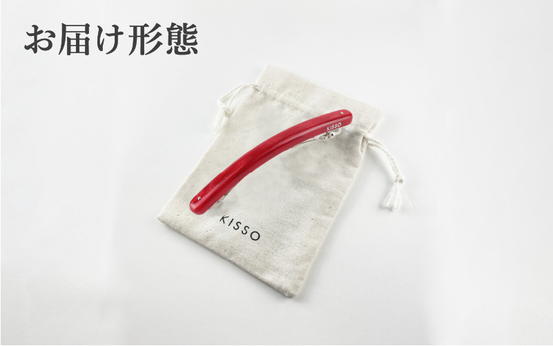 ＜KISSO＞Barrette　べっ甲イエロー