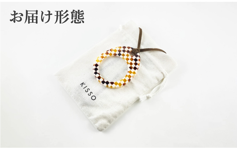 ＜KISSO＞Pendant Loupe_egA イエローホーン
