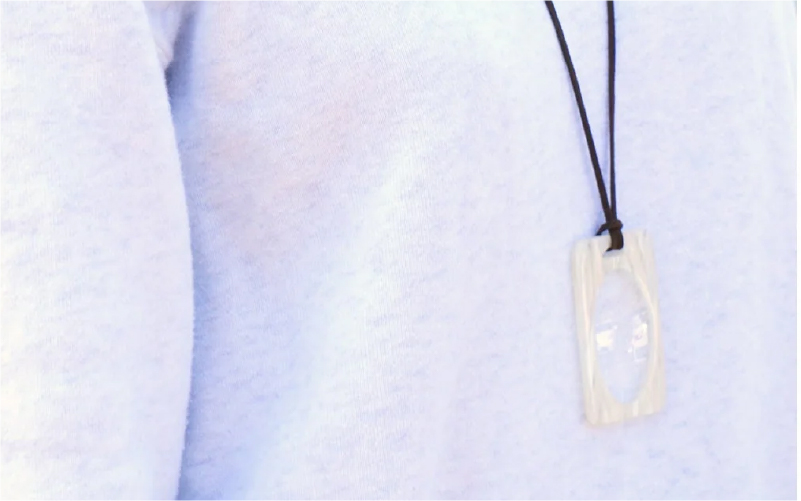 ＜KISSO＞Pendant Loupe LS3　ブラックラデン