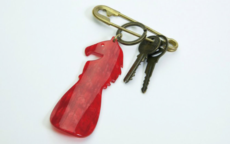 ＜KISSO＞sabae靴べら　megane　ブラウン