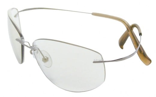 めがねのまちさばえ”より～優しい包まれる安心感『オールタイムサングラス（ チタン／チタンＦ）』男性用　クリア